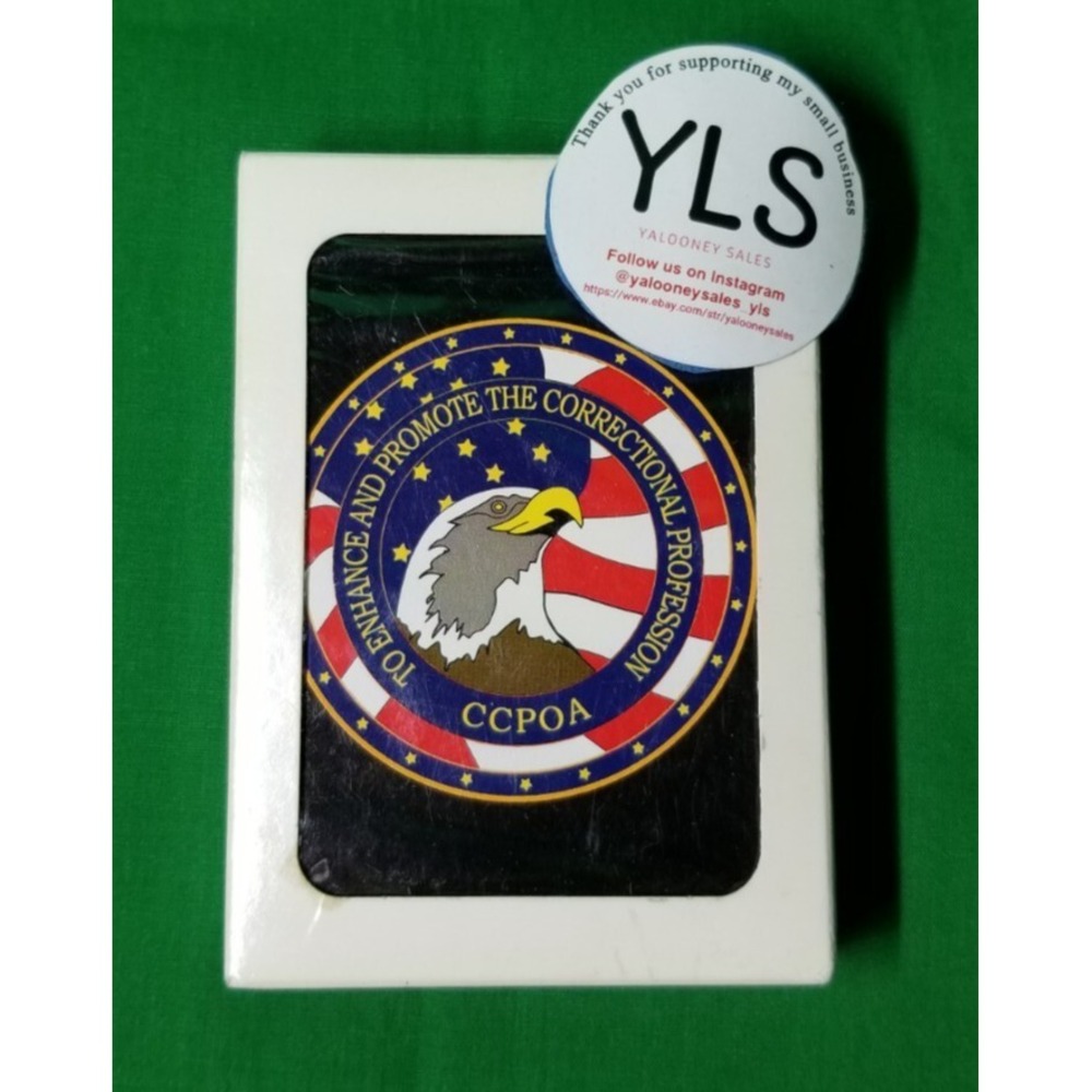 CCPOA USA Eagle America Red White Blue Vintage 90s Liberty Playing Cards CDCR